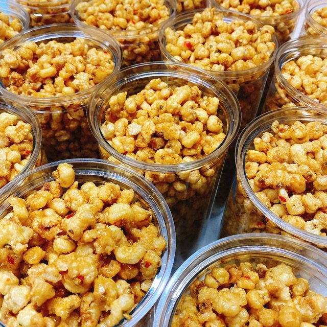 🌽 🌽 Bắp Rang Mắm Tỏi Ngon Loại 1 Thơm Giòn Cay Cay - Hủ 350g🌽 🌽