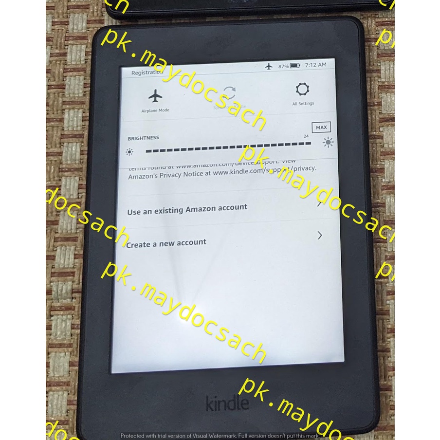 Máy đọc sách Amazon Kindle 1, 2, 3, 4 có đèn nền