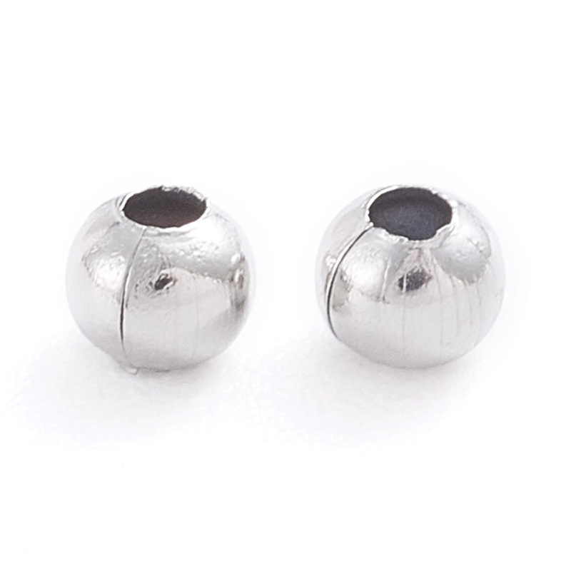 5-1000 Hạt Xâu Làm Trang Sức Bằng Thép Không Gỉ 304 2~12x1.2~9mm: 0.8~5mm