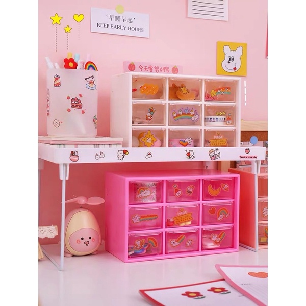 Hộp đựng 9-3 ô tặng sticker