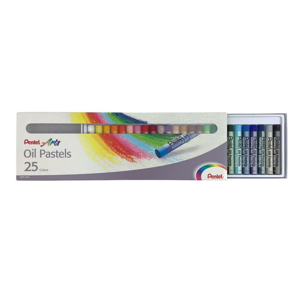 Màu sáp dầu Pentel Oil Pastels PHN12/16/25/36/50 văn phòng phẩm Ngọc Linh