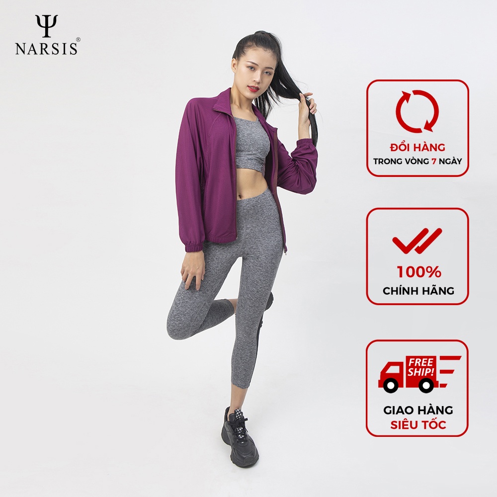 Áo khoác nữ Narsis L0019 màu mận