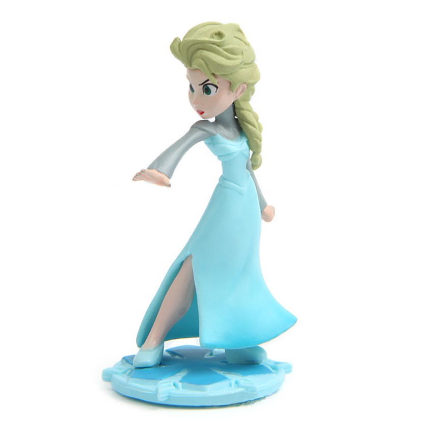 Bộ 2 mô hình công chúa Elsa và Anna (cao 9cm) - Frozen New4all