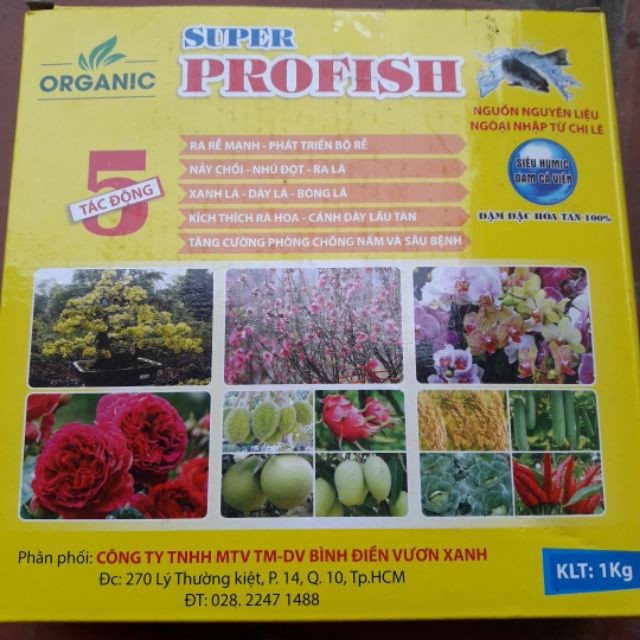 Phân cá SUPER PROFISH