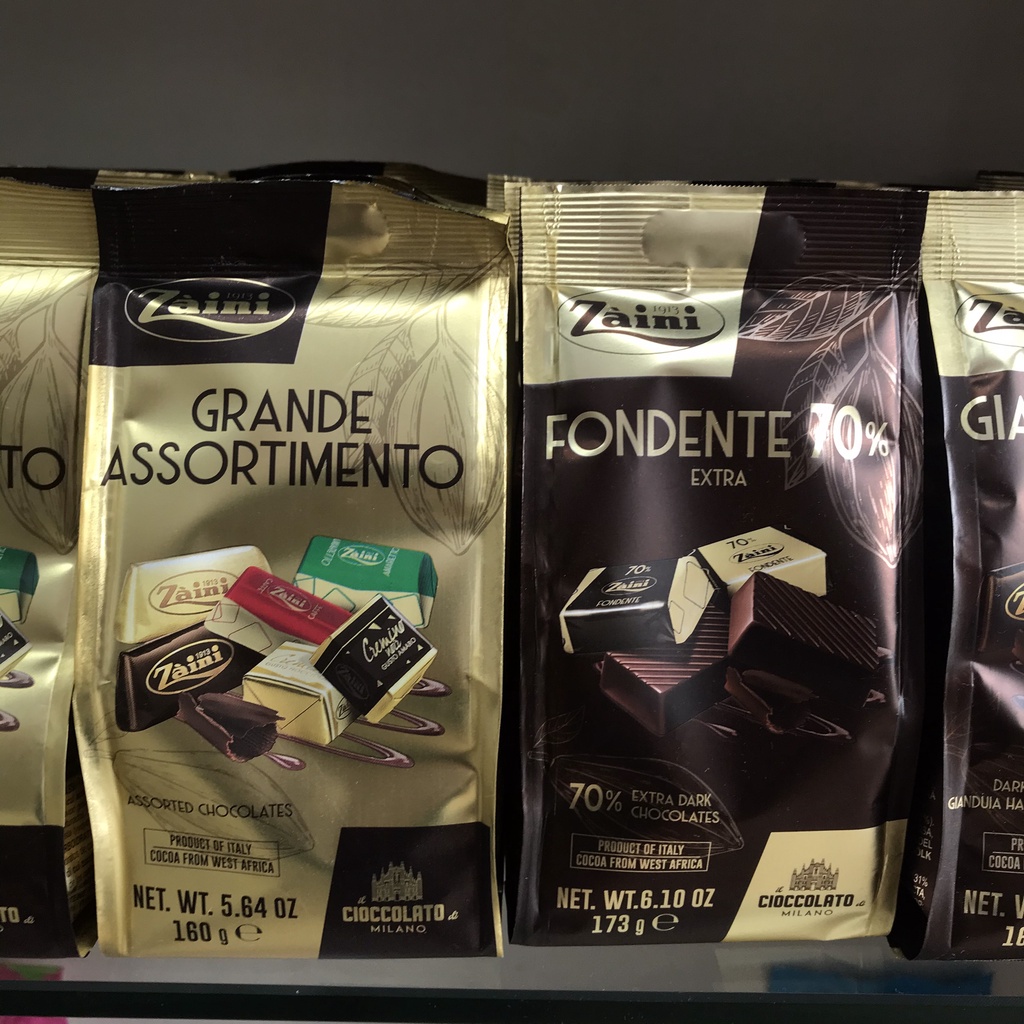 Socola hạt phỉ Gianduiotto Fondente Đức 160g