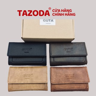 Bóp Ví Nam Nữ Nhỏ Gọn Bỏ Túi Mini Cao Cấp Thời Trang Unisex Nhiều Ngăn Đựng Tiền Đựng Thẻ Tiện Lợi TAZODA