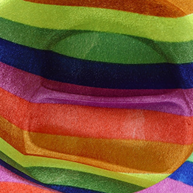 Mũ Fedora Vải Nỉ Màu Sắc Cầu Vồng Phong Cách Cao Bồi Cổ Điển Dành Cho Nam Và Nữ