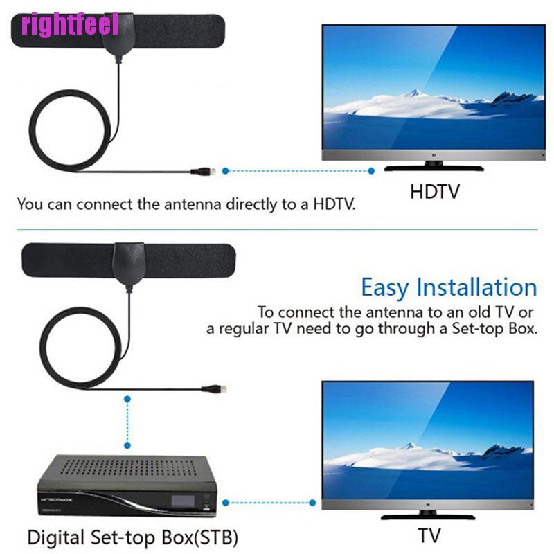 Ăng Ten Kỹ Thuật Số Trong Nhà Hdtv Hỗ Trợ 1080p Phạm Vi 25 Dặm | BigBuy360 - bigbuy360.vn