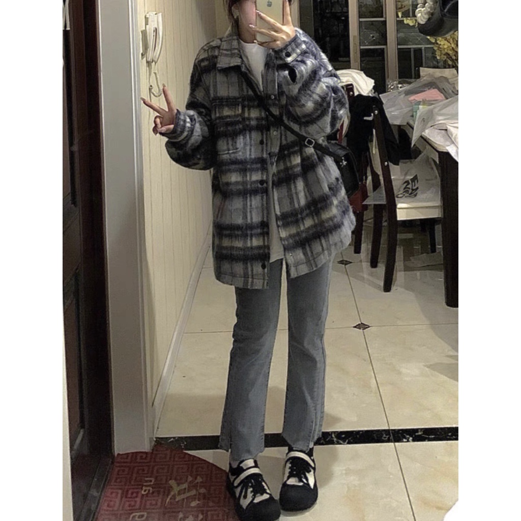 Áo Sơ Mi Lông Bông Siêu Mịn KHÔNG XÙ Form Rộng Unisex
