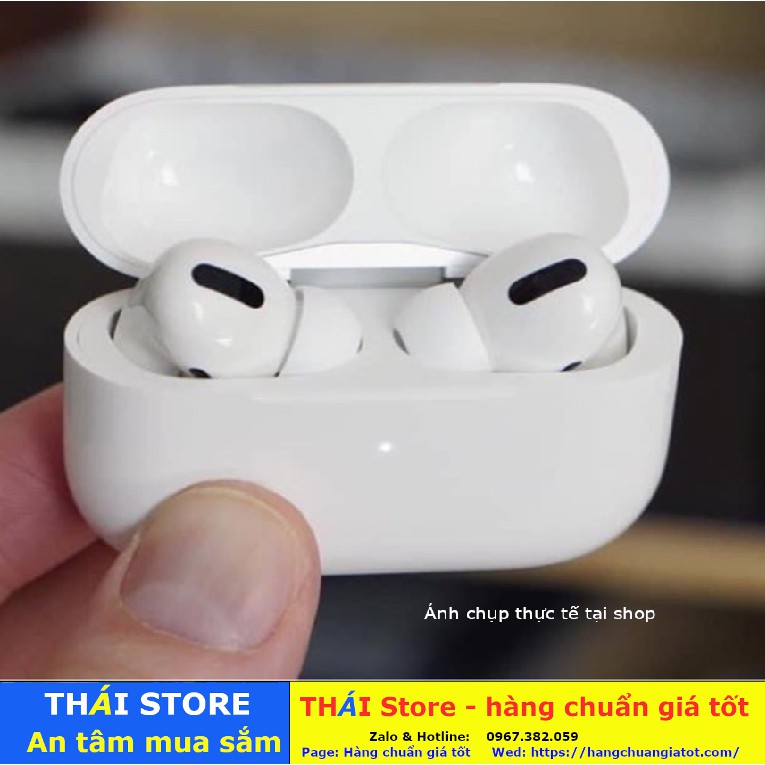 Airpods Pro Tai Nghe Không Dây Bluetooth airpods ,Chống ồn,định vị đổi tên thế hệ thứ 3 bảo Hành 6 Tháng