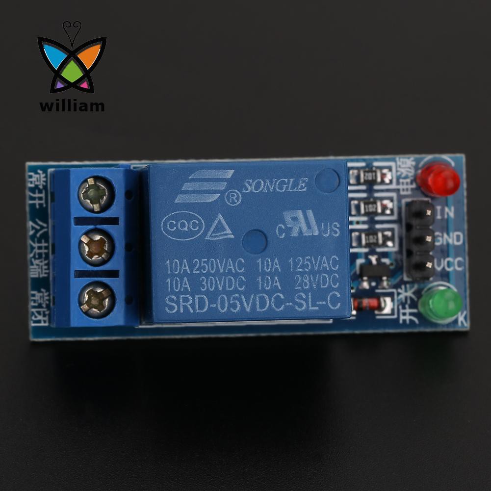 1 / 2 / 5 Mô Đun Rơ Le 1 Kênh 5v / 12v / 24v Thời Trang Cho Arduino 1280 2560 Arm Pic Avr Dsp