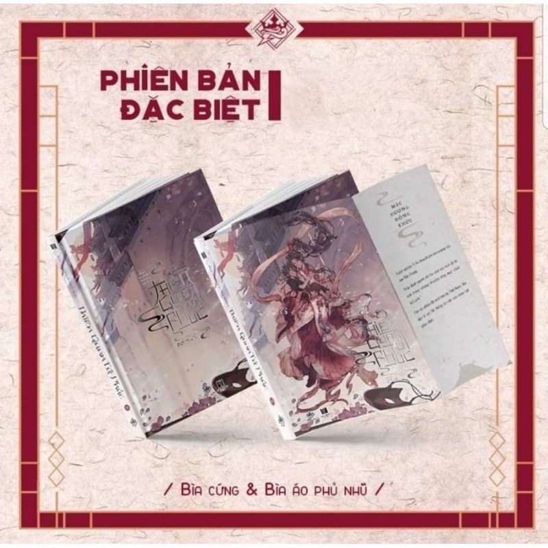 Combo Thiên quan tứ phúc 2 nguyên seal full phụ kiện + standee + tranh lụa