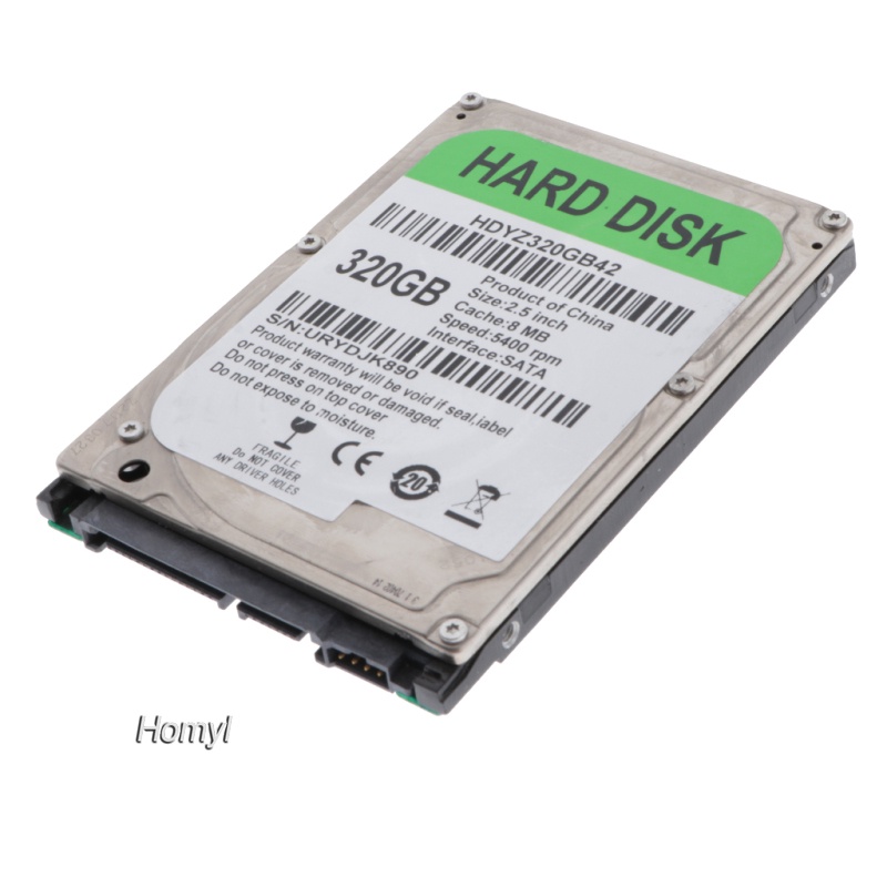 Ổ Cứng Bên Trong 2.5 "10Mm Sata 16mb 320gb 70-100m Cho Laptop | BigBuy360 - bigbuy360.vn