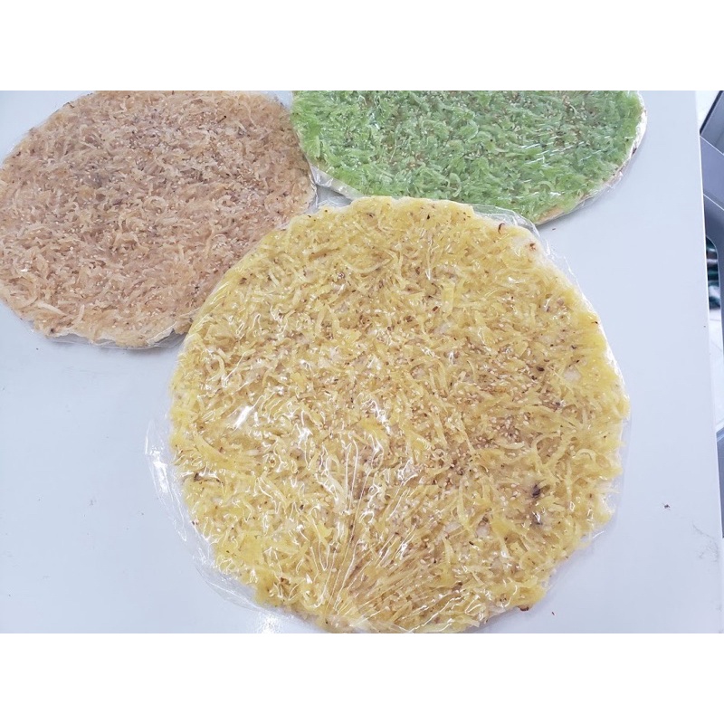 Bánh tráng dừa sầu riêng