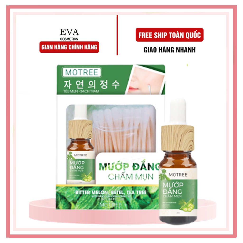 Mướp đắng chấm mụn MOTREE, gel chấm tiêu mụn chỉ sau 1 đêm, 1 chai 20ml