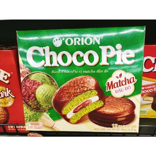 Bánh Chocopie vị Matcha đậu đỏ
