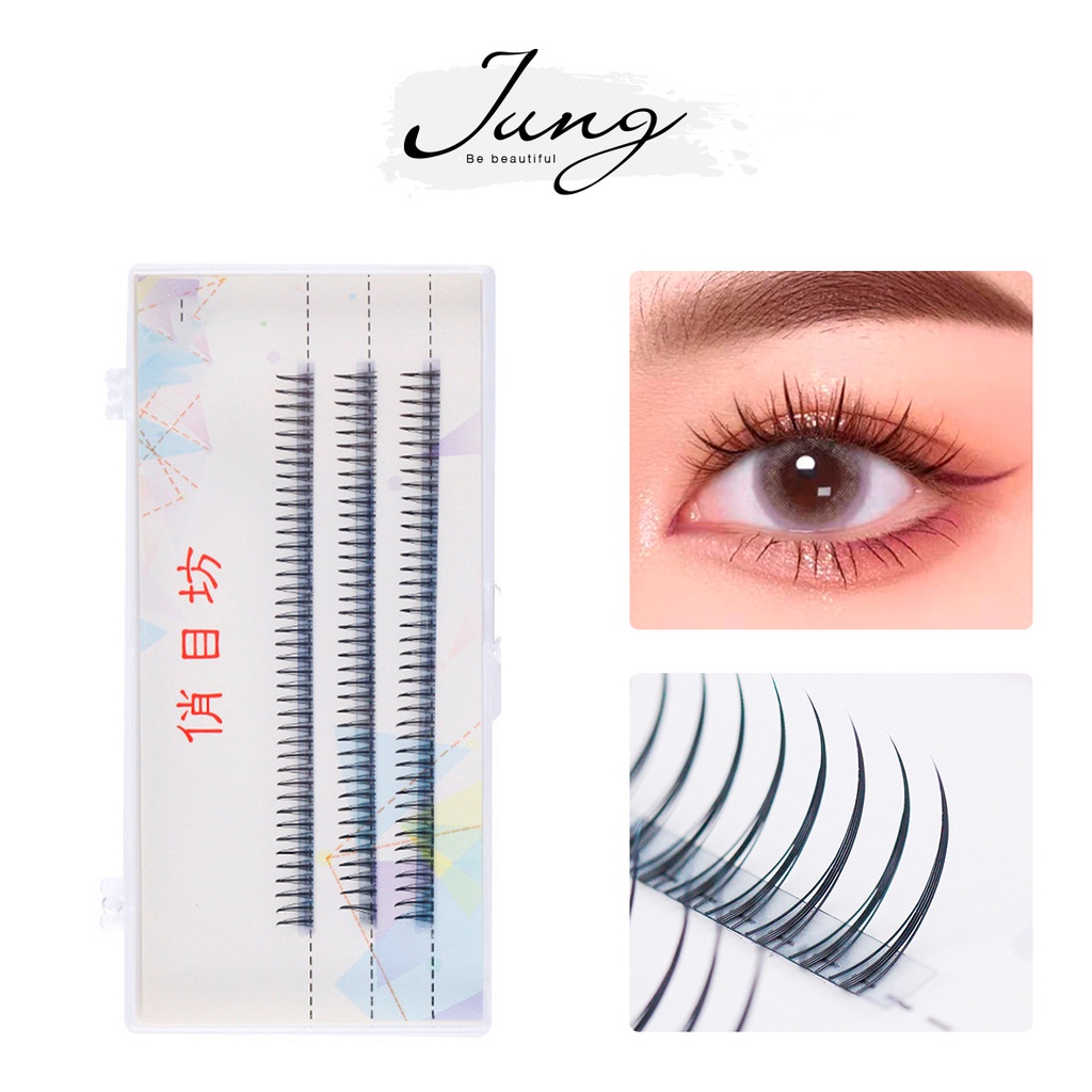 [JUNG] Hộp lông mi giả tự nhiên dáng chữ A (T)