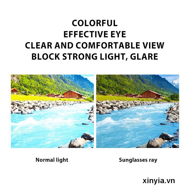 Mắt Kính Gọng Tròn Trong Suốt Phong Cách Retro