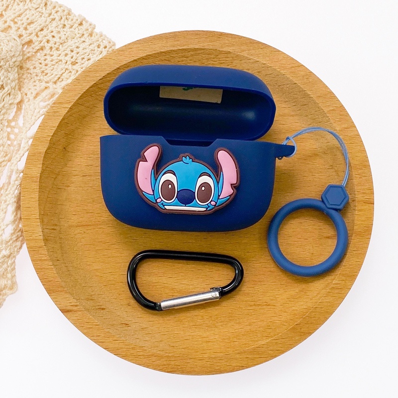 Vỏ Bảo Vệ Hộp Sạc Tai Nghe Không Dây Bằng Silicon Họa Tiết Hoạt Hình Cho JBL T230NC/T130NC TWS