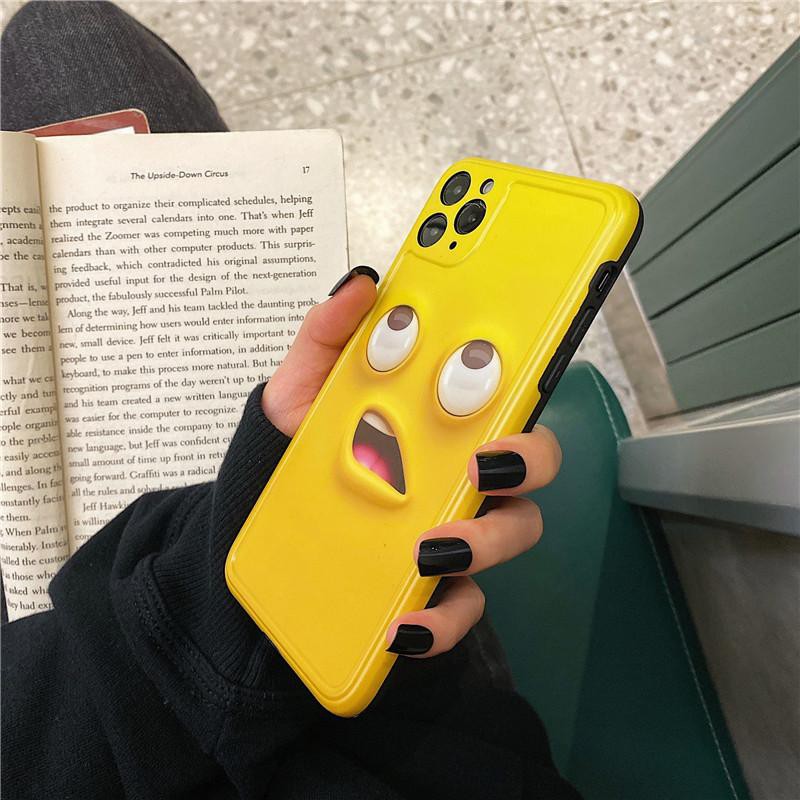 Ốp Lưng Silicon IMD Bảo Vệ Camera Emoji Funny | BigBuy360 - bigbuy360.vn