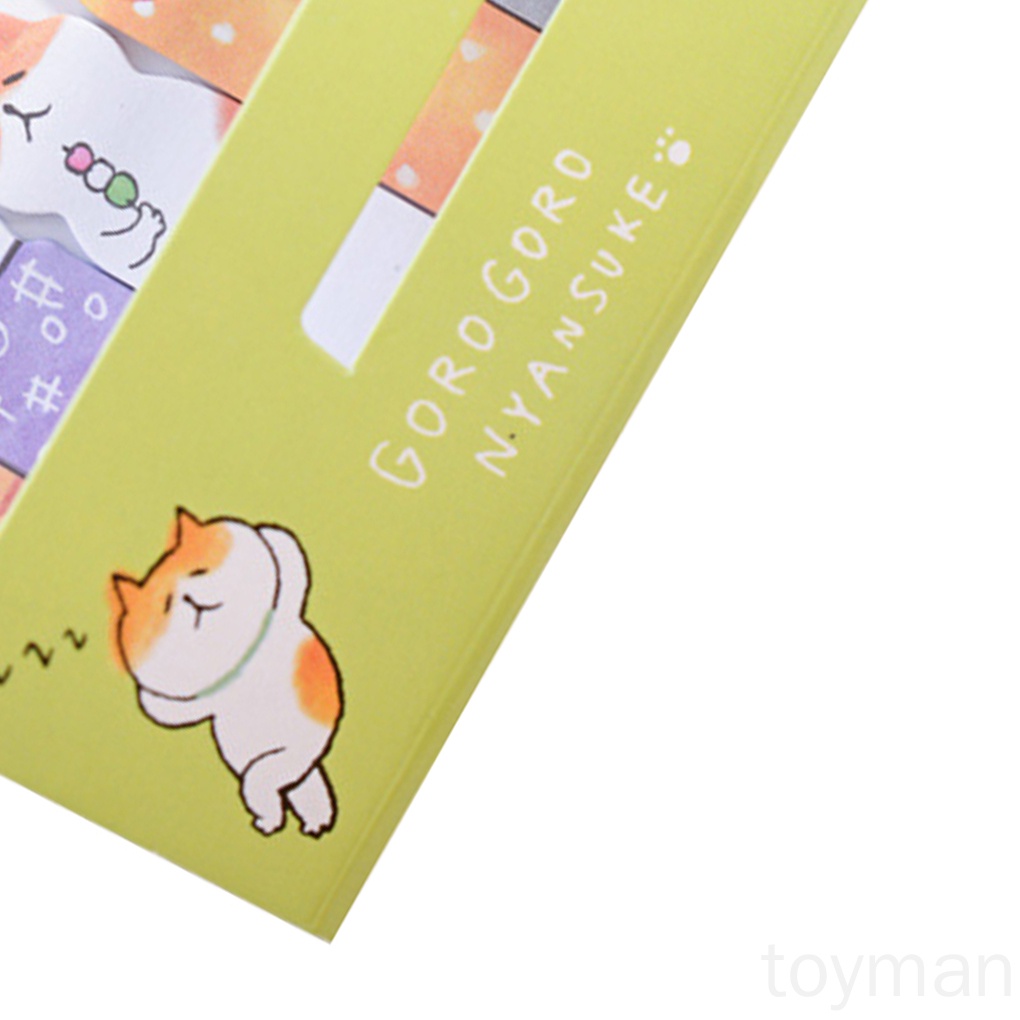 Giấy Dán Ghi Chú Hình Động Vật Hoạt Hình Dễ Thương