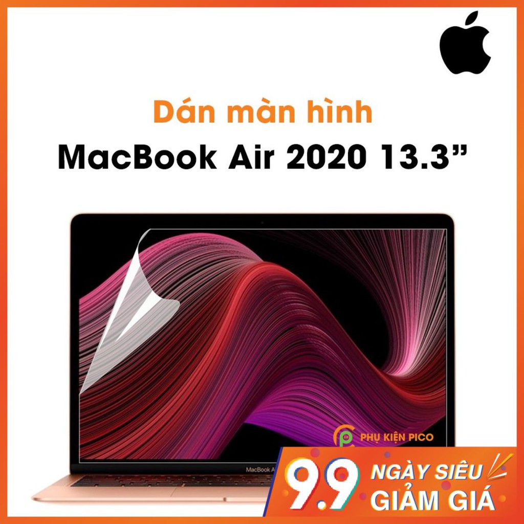 [XẢ HÀNG] Dán màn hình Macbook Air / Macbook Pro 2018 - 2020 13,3 inch PPF cao cấp dẻo trong suốt