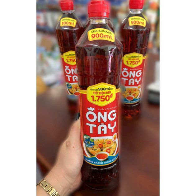 Nước mắm ông Tây chai lớn 900ml