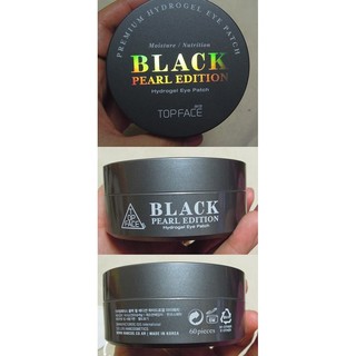 Mặt nạ mắt Top Face Black Pearl Edition Premium Hydrogel Eye Patch
