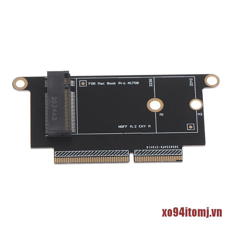 Card Chuyển Đổi Xmj New A1708 Ssd Nvme Pci Express Pcie To Ngff M2 Ssd Adapter M.