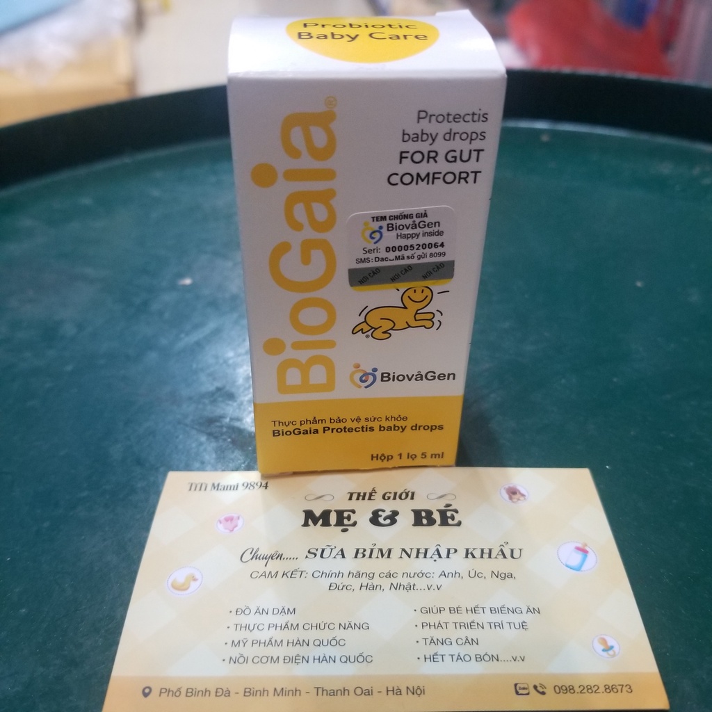 Men Vi Sinh BioGaia Protectis Drops - Nhập khẩu chính hãng từ Thuỵ Điển