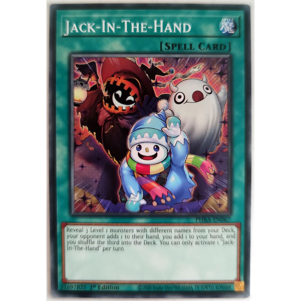 [Thẻ Yugioh] Jack-In-The-Hand |EN| Common