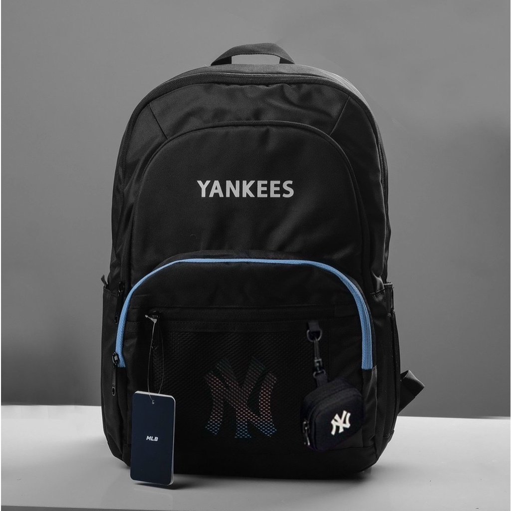 Balo thời trang đi học MLB NY Yankees nam nữ phong cách hàn quốc, kèm túi mini size- Balo học sinh đẹp giá rẻ
