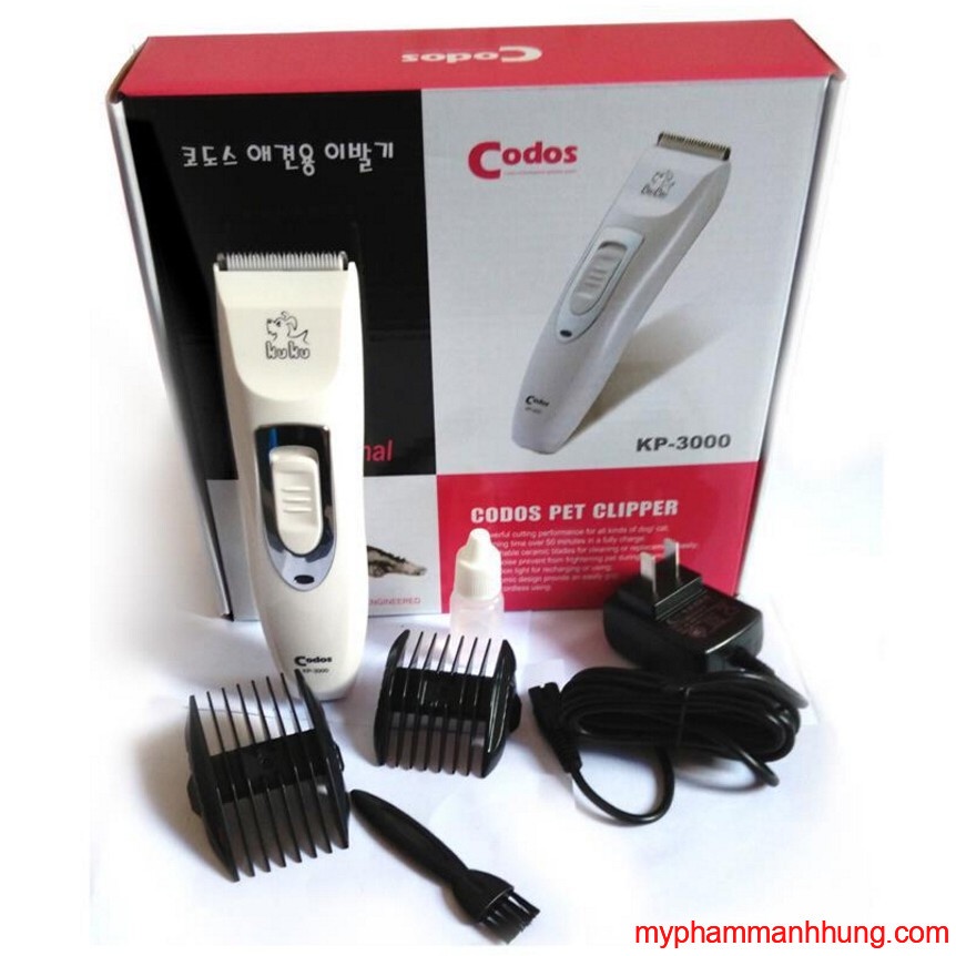 Tông đơ cạo lông cho chó mèo - KP 3000