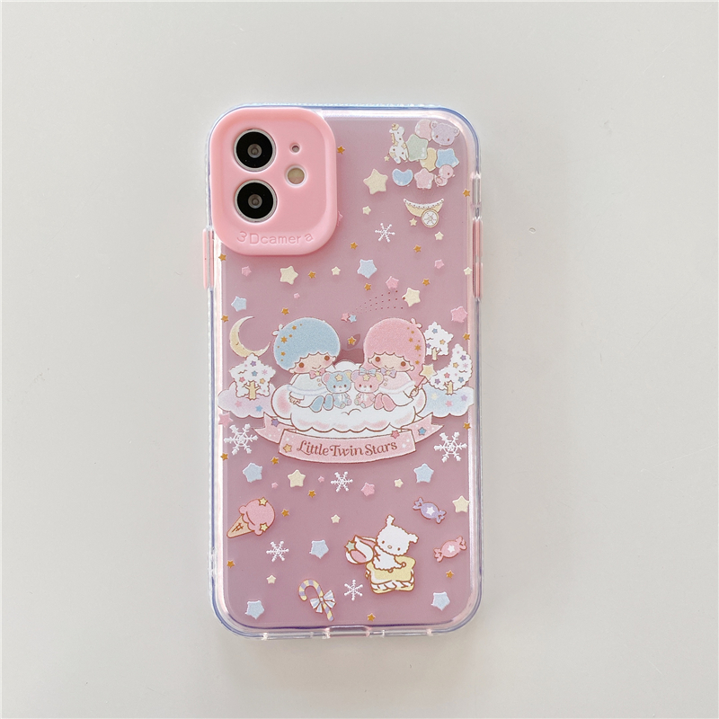 Little Twin Stars Cinnamoroll Soft Case For iPhone 11 PRO MAX 7 8 plus XS MAX XR SE2 Case