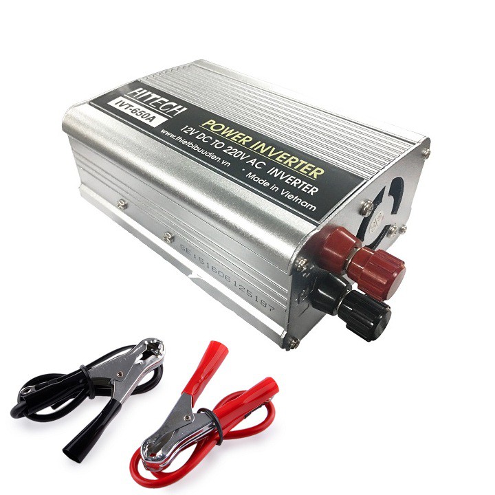 Bộ đổi điện 500w 12VDC sang 220VAC bộ kích điện , sạc ắc quy