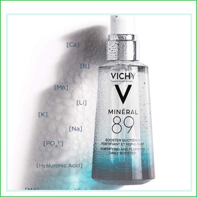 Dưỡng chất khoáng cô đặc Vichy Mineral 89 phục hồi bảo vệ da