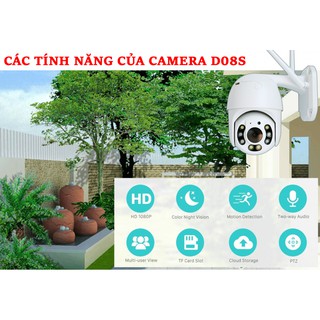CAMERA IP NGOÀI TRỜI 2.0 YOOSEE GW-D08S