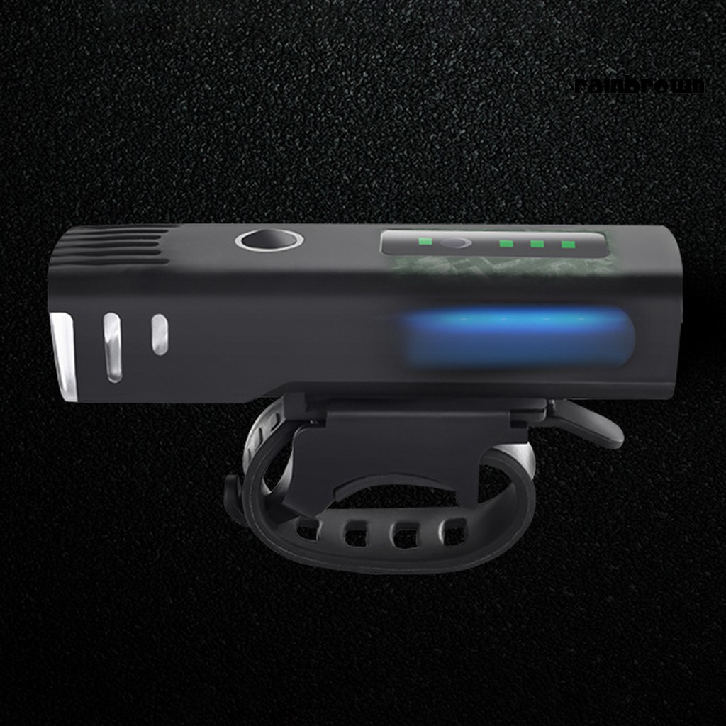 -RXZ- Bicycle USB Rechargeable Front Light LED Headlight  Bike Lamp Cycling Flashlight