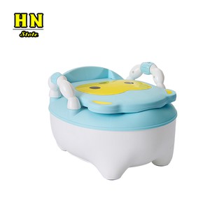 Bô tiểu hình gấu mẫu mới, bô cute cho em bé - botieuchobe