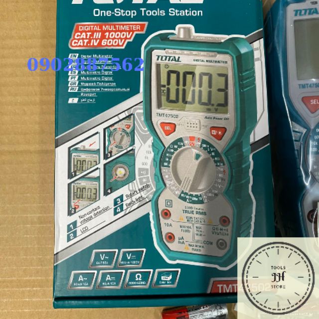 Đồng hồ đo điện vạn năng Total TMT47502