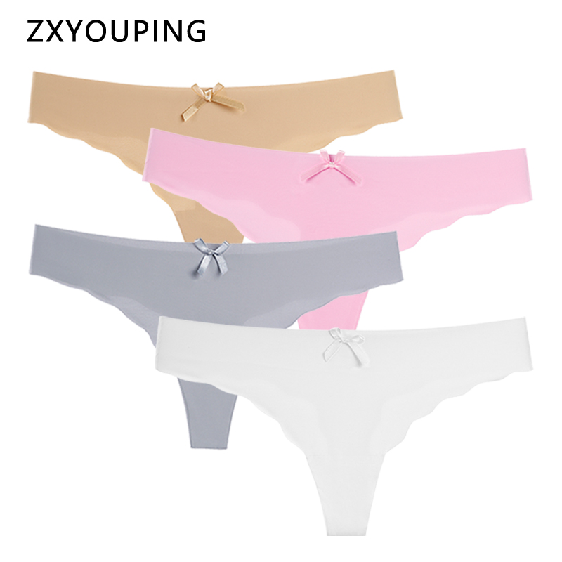 AOFEIQIKE Quần lót lọt khe vải mềm mại size S-XXL thời trang quyến rũ dành cho nữ