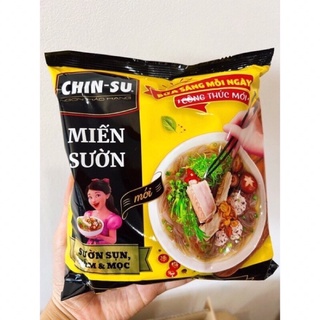 Miến sườn chinsu sườn sụn, nấm & mọc gói 128g
