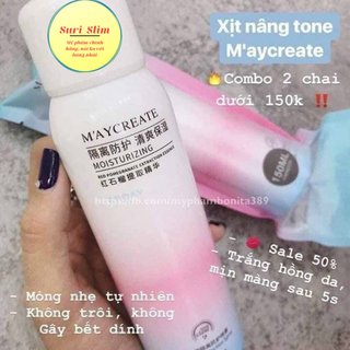 Xịt chống nắng Maycreat