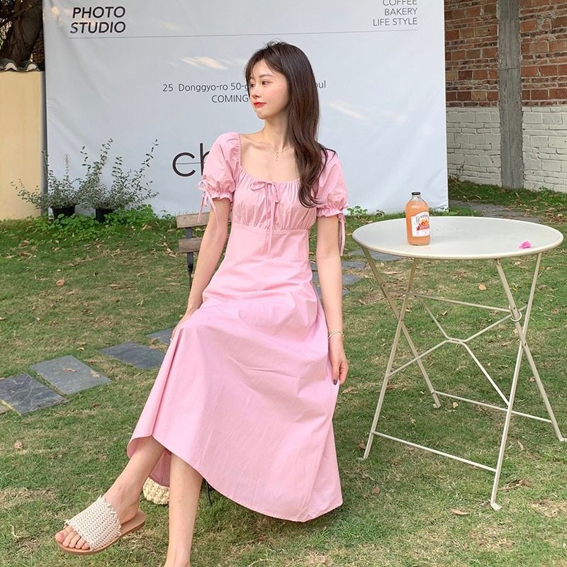 (L214) Đầm tiểu thư thắt nơ (bảng size ở cuối) | BigBuy360 - bigbuy360.vn