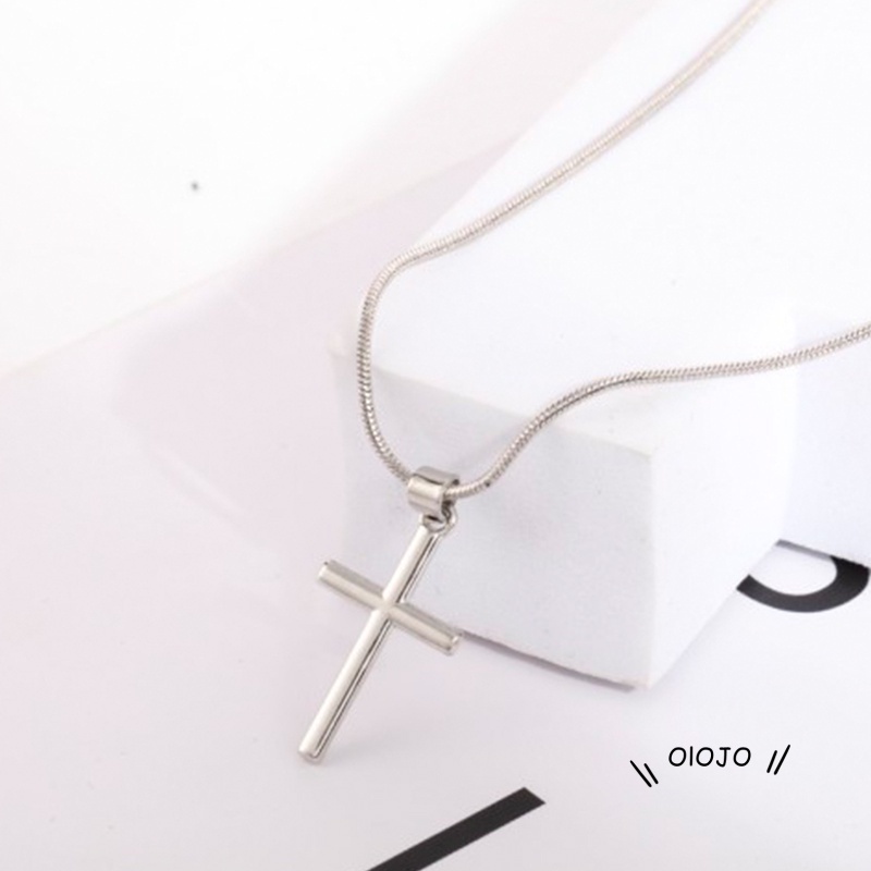 Vòng cổ mặt thánh giá mạ vàng 18K thời trang