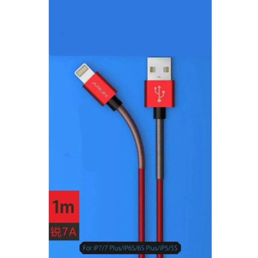 Cáp sạc Arun 1m ip5/6/7-7A