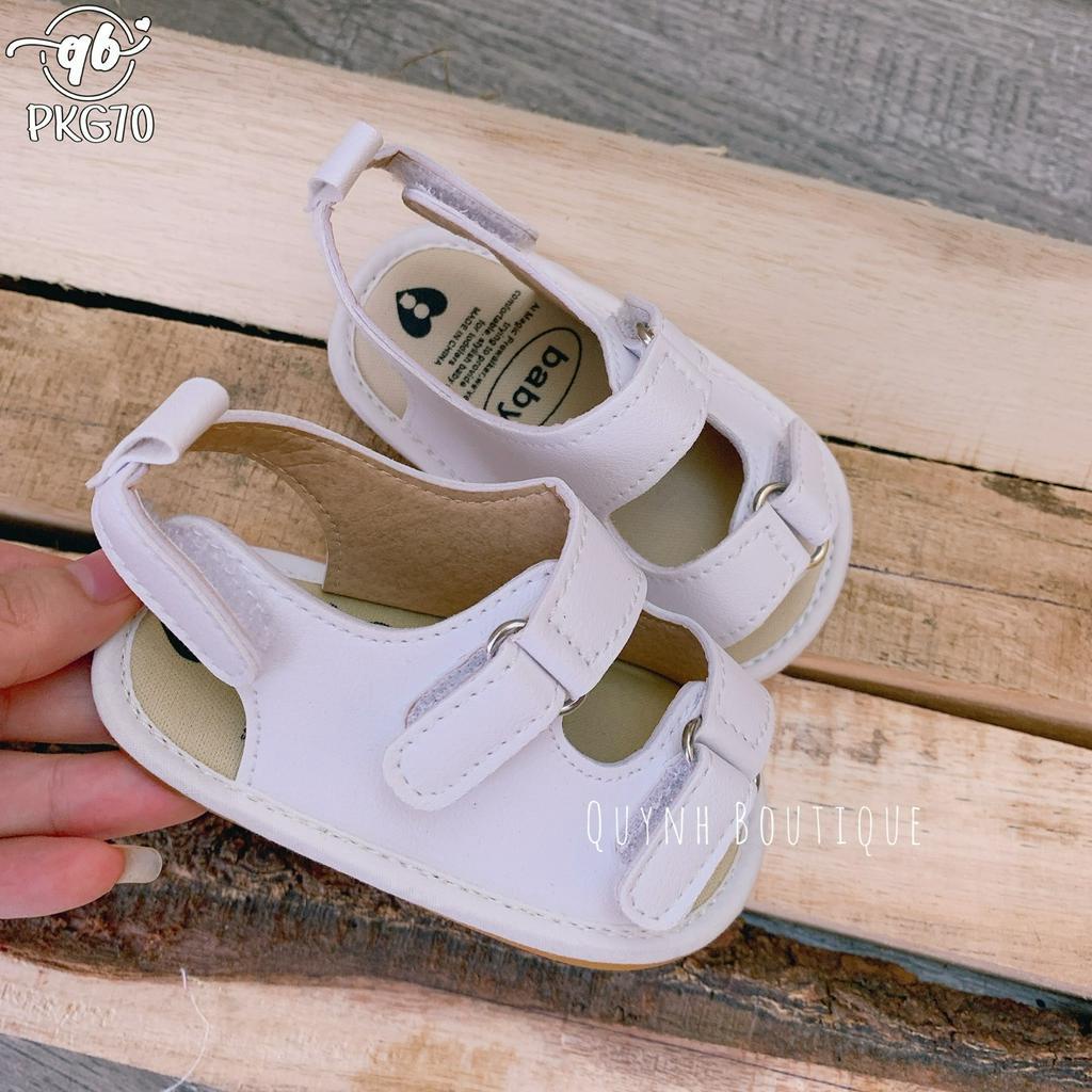 PHỤ KIỆN TRẺ EM QUỲNH BOUTIQUE Sandal quai dán