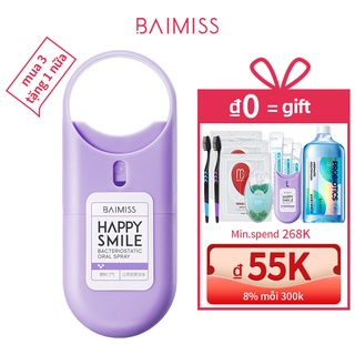  Chai xịt thơm miệng BAIMISS chống vi khuẩn 10ml