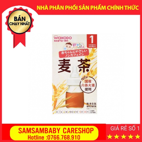 Trà Lúa Mạch Wakodo Nhật Bản - Thức Uống Dinh Dưỡng Cho Bé Sơ Sinh