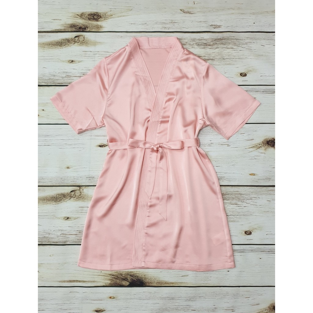 (SALE) ÁO CHOÀNG NGỦ GHP-GARMENT LỤA TRƠN THẮT NƠ GIÁ TỐT | BigBuy360 - bigbuy360.vn